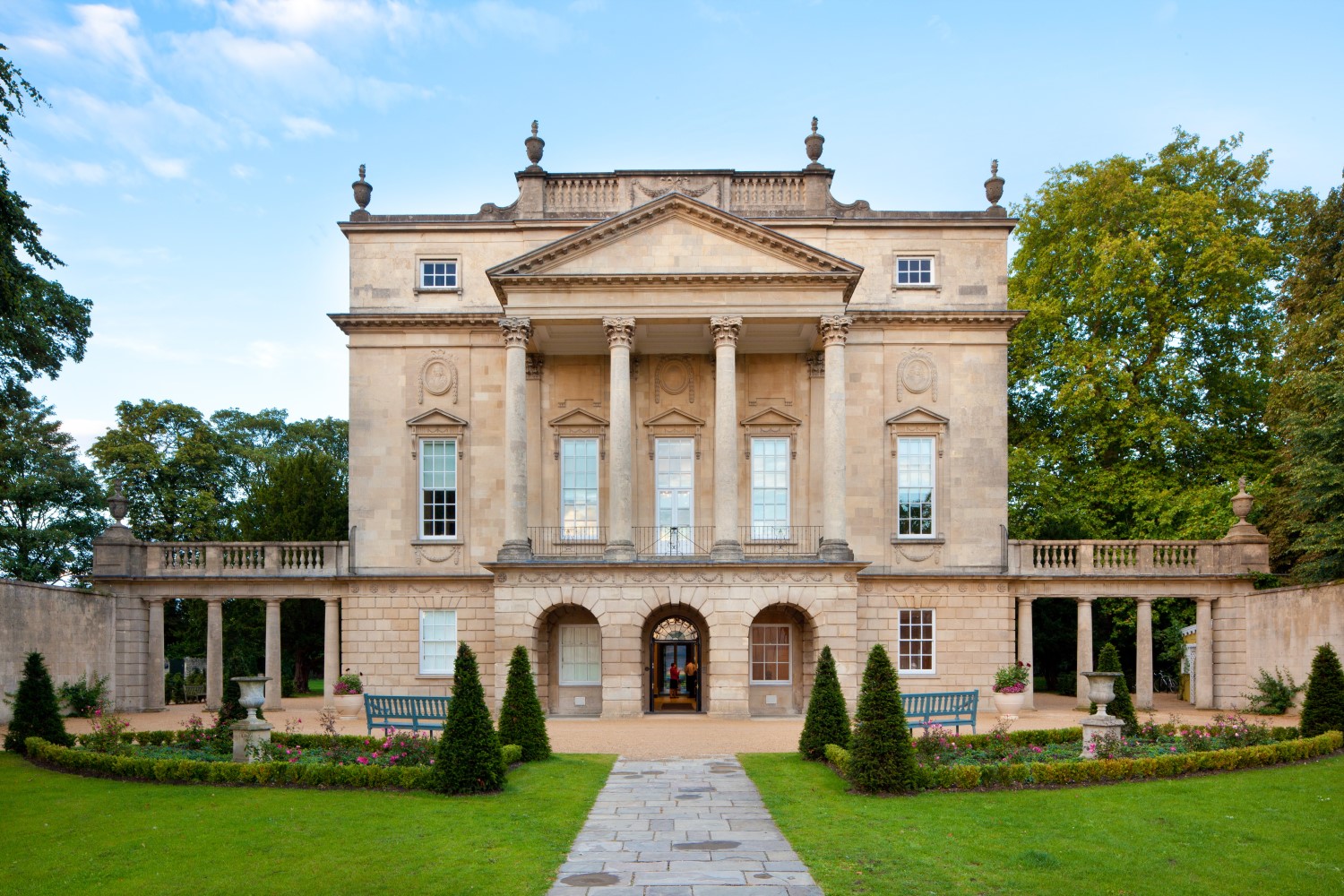 Exterior shot of Holburne Museum in Bath