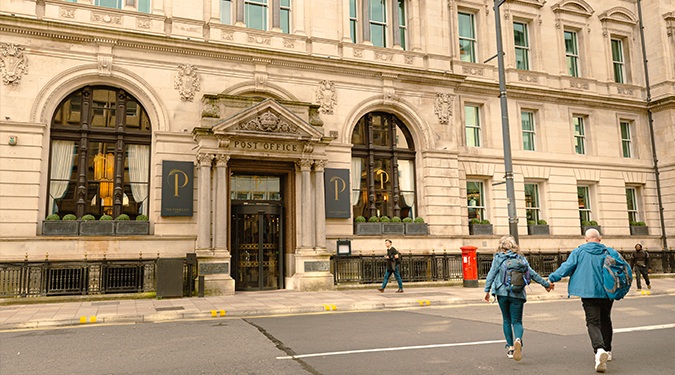 Exterior of the Parkgate Hotel in Cardiff.