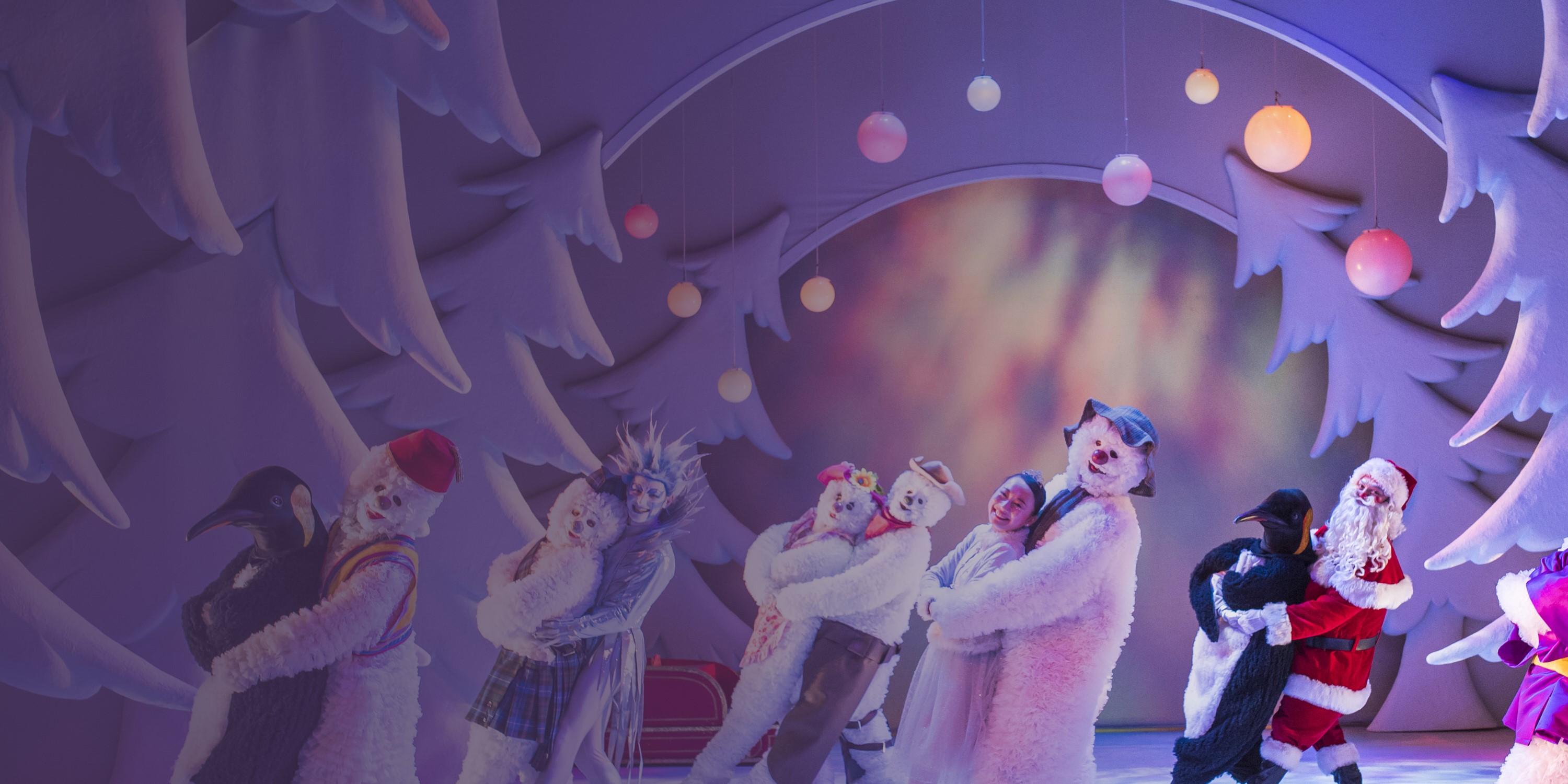 Scenes from the Christmas stage show, The Snowman.