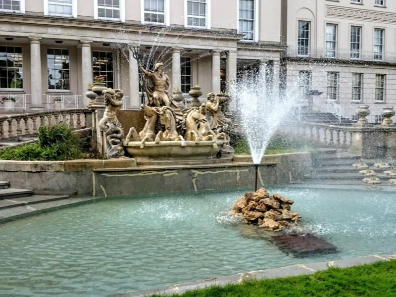 The Neptune Fountain in Cheltenham