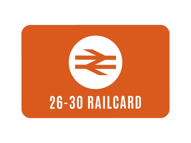 Burnt orange 26-30 railcard