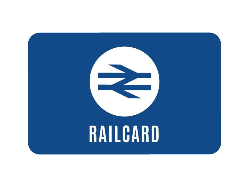 Generic blue railcard