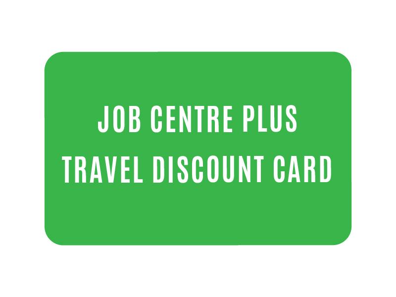 Job centre plus travel discount card