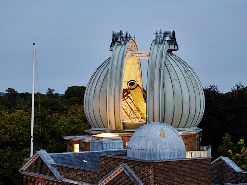 Photo of telescope at Royal Observatory Greenwich