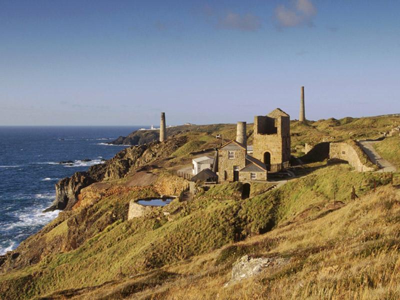 Levant and Geevor Tin Mines in Penzance