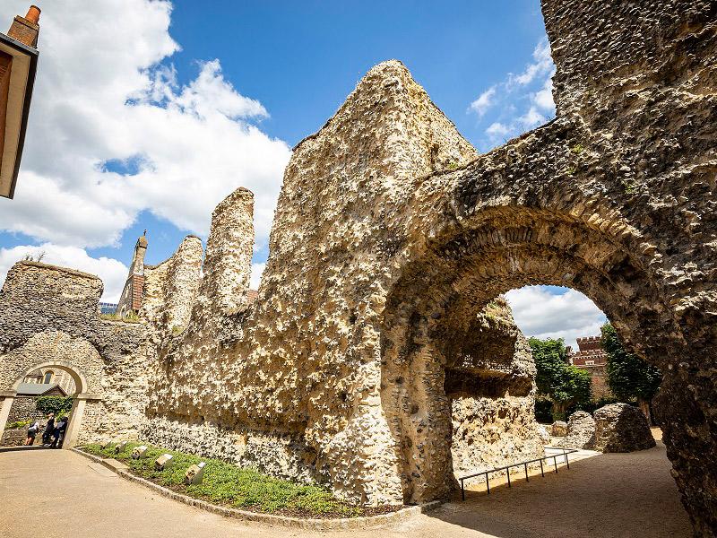 Abbey ruins in Reading