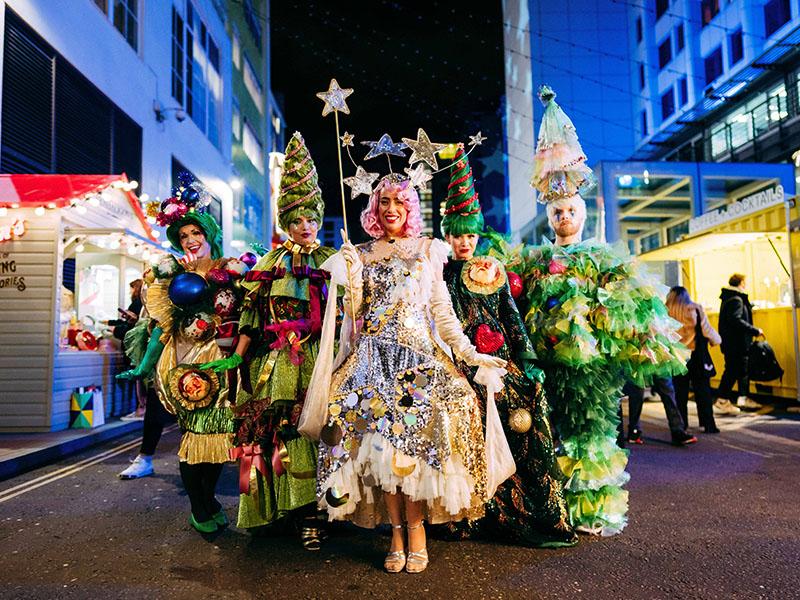 A fairy-tale welcome at Selfridges Christmas Market on the Mews