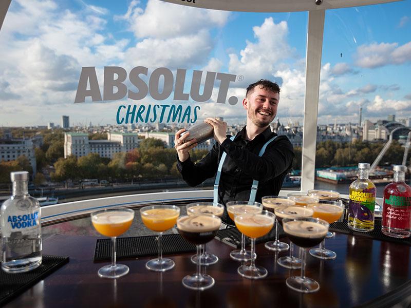 High spirits: exclusive Christmas cocktails on the London Eye