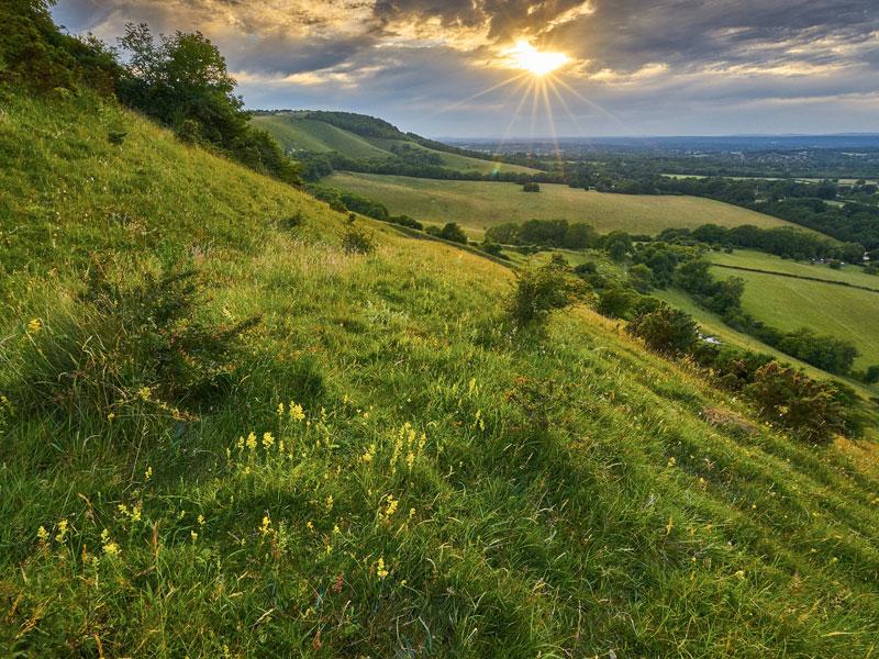 Clayton to Offham Escarpment in South Downs National Park, UK