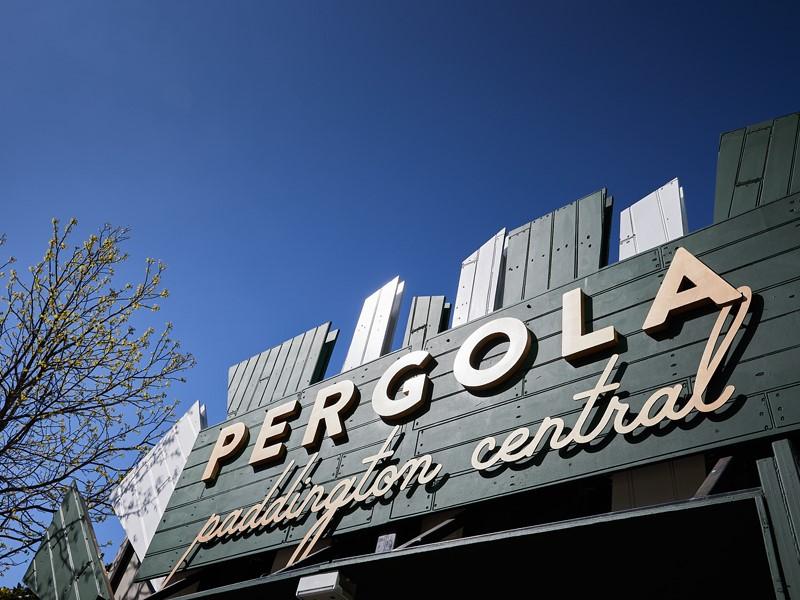 The Pergola restaurant in London Paddington by day