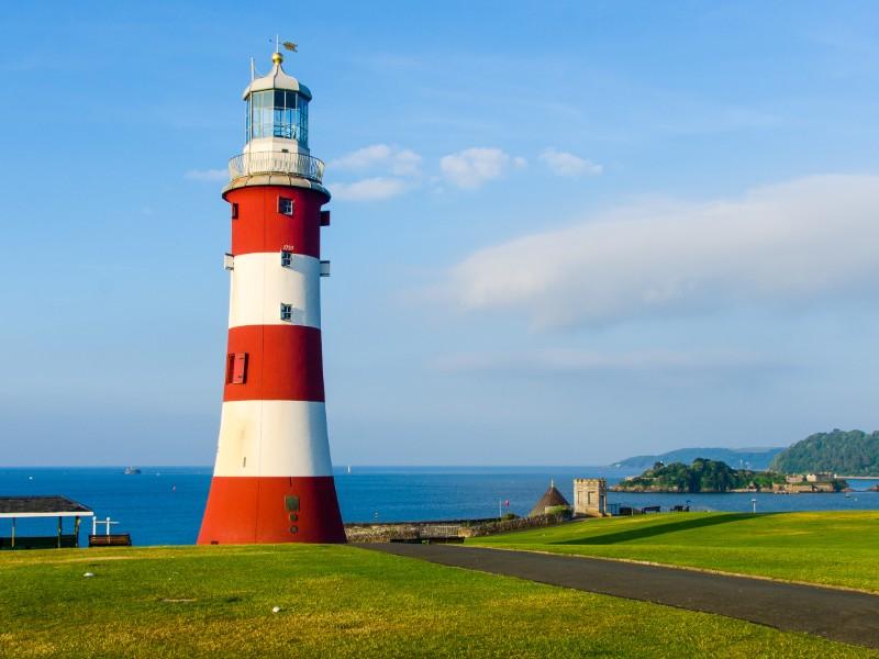 Photo of Smeaton's Tower on Plymouth Hoe
